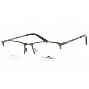 Chesterfield Women's Eyeglasses - Silver Frame Demo Lens, 53 mm | CH 893 0YB7 00