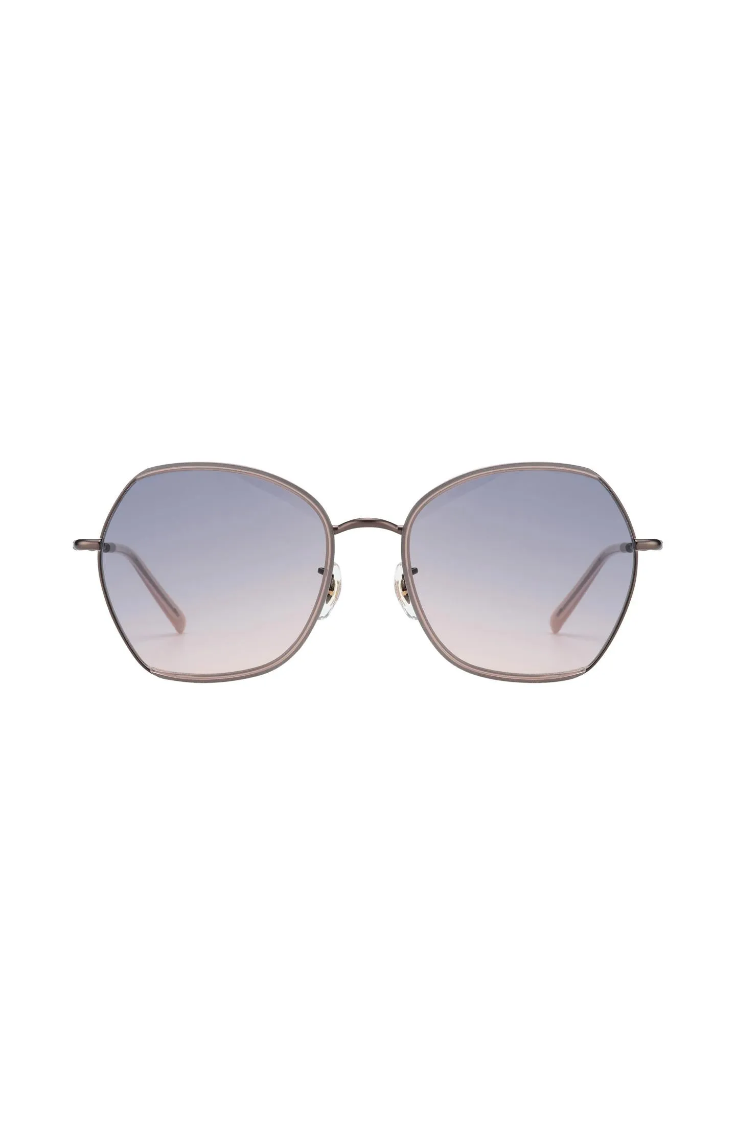 Chloe sunglasses in retro design with colored lens