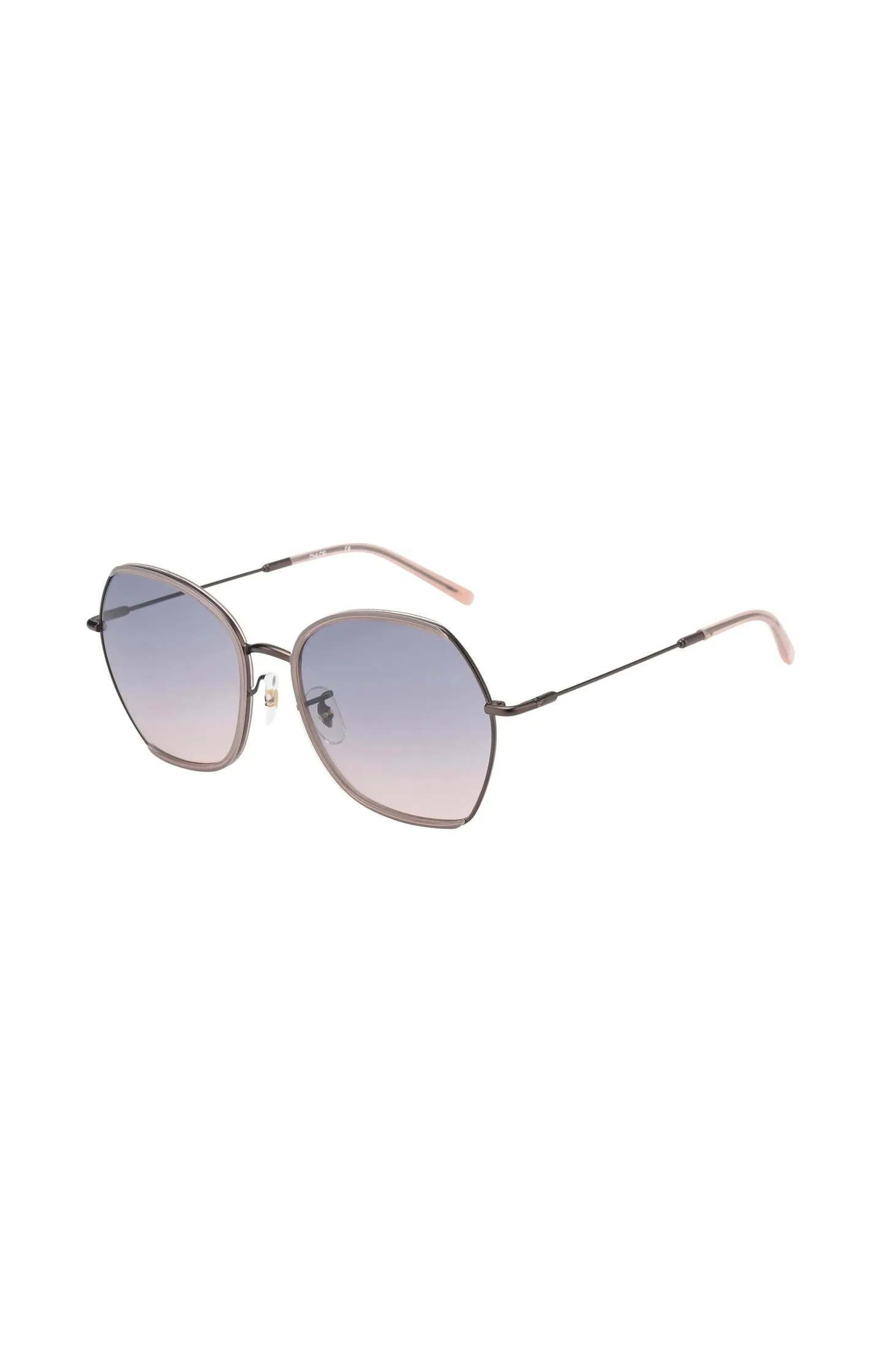 Chloe sunglasses in retro design with colored lens