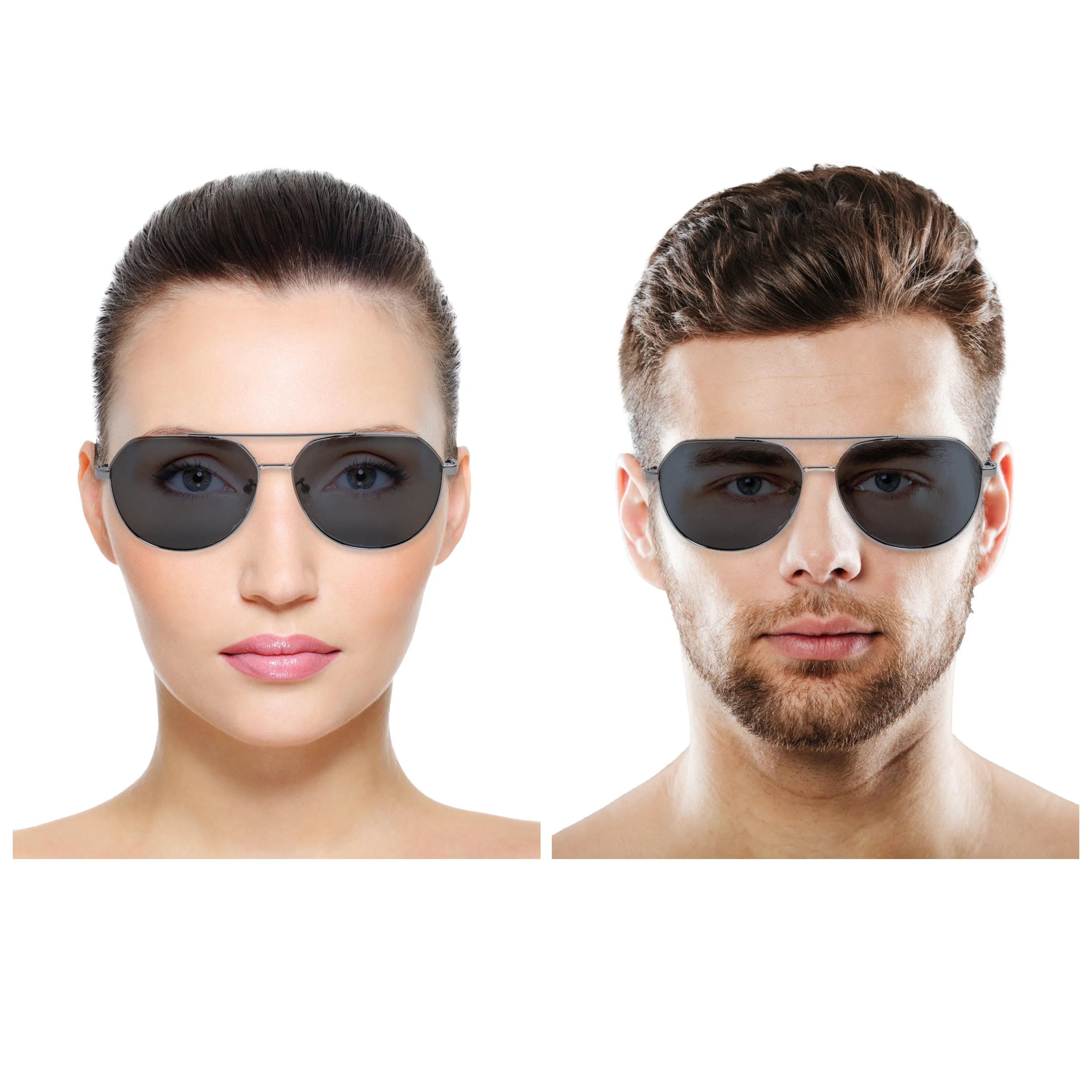 Chokore Classic Aviator Sunglasses (Black & Gold)