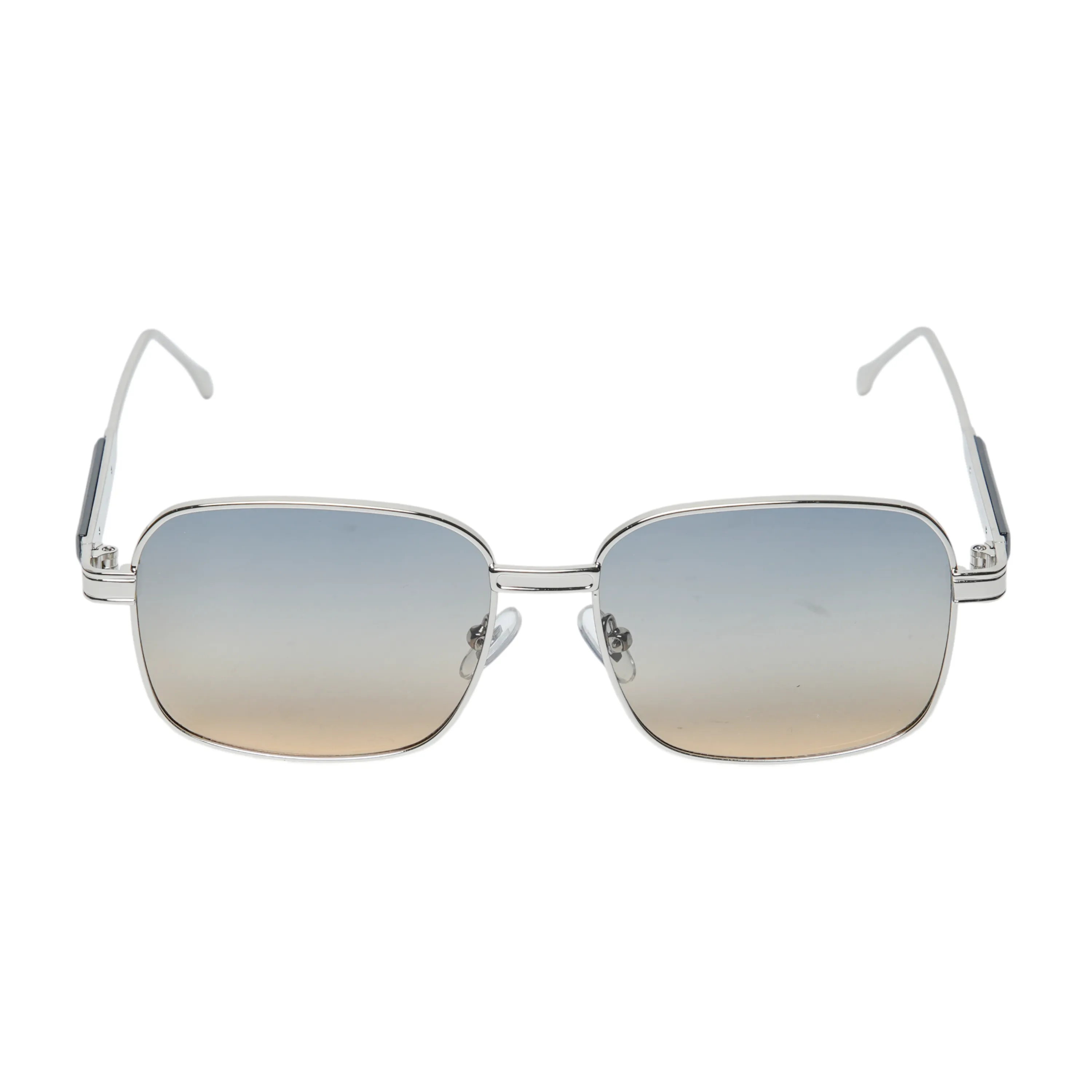 Chokore Rectangular Ombre Sunglasses (Teal & Gold)