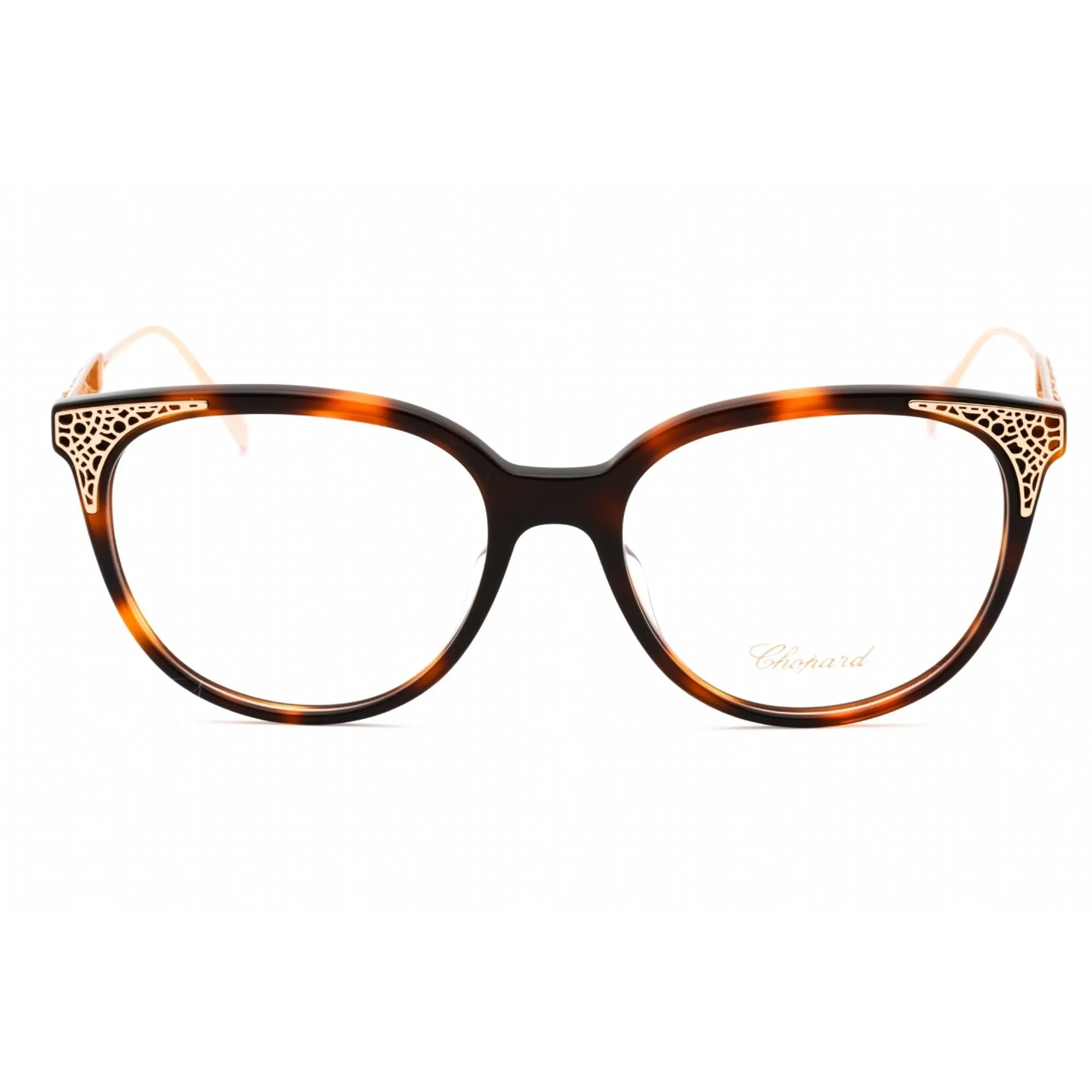 Chopard Women's Eyeglasses - Tortoise Plastic Cat Eye Full Rim Frame | VCH253 0748