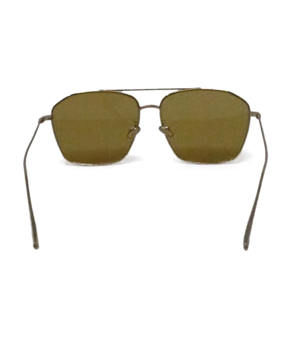 Christian Dior Yellow & Gold Sunglasses