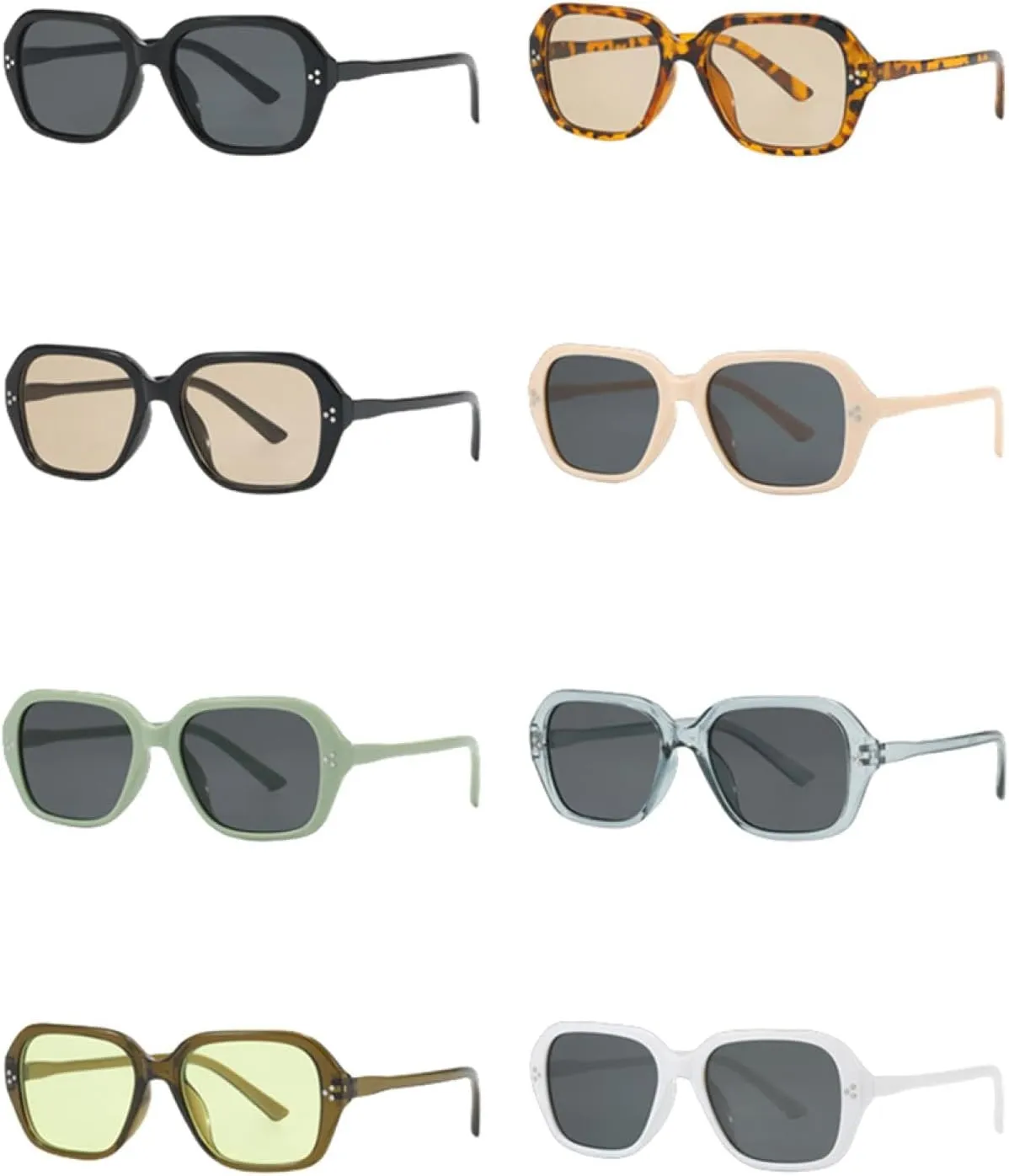 Classic Big Sunglasses Men Fashion Mirror Black Sun Glasses Unisex Vintage Driving Shades Uv400