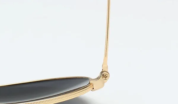 Classy Men Black Oval Sunglasses