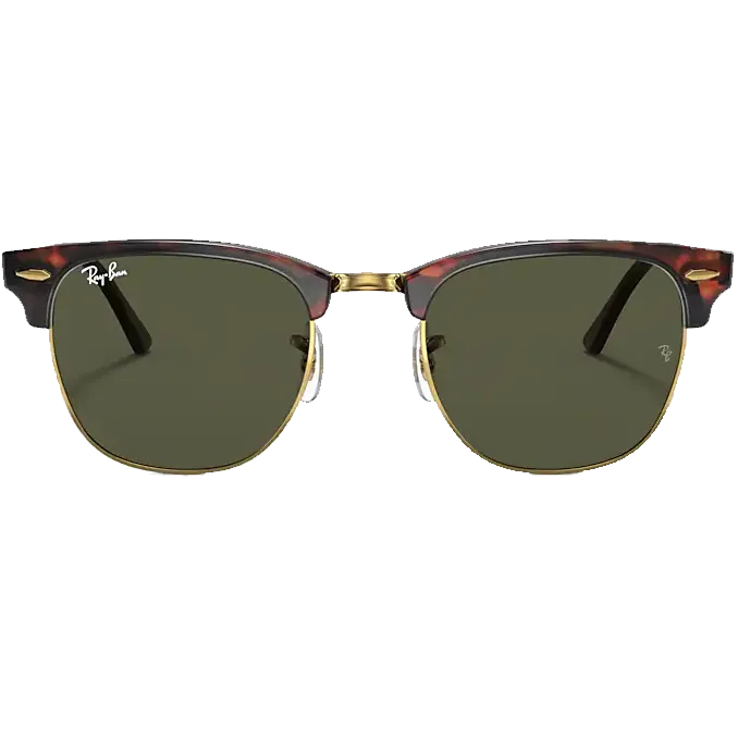 Club Master Low Bridge Polished Tortoise/Green