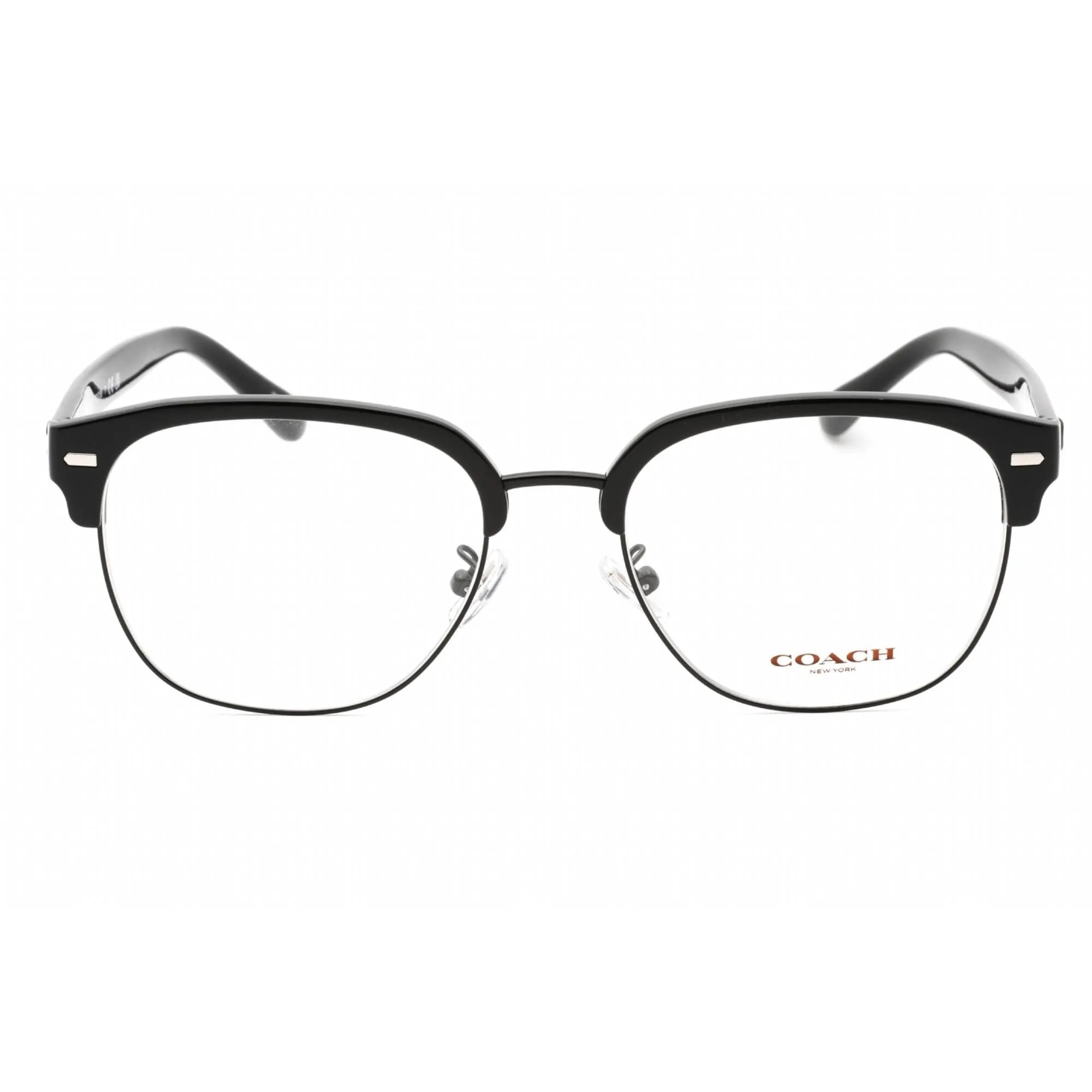 Coach Men's Eyeglasses - Black/Satin Black Full Rim Frame Clear Lens | 0HC6198 5002
