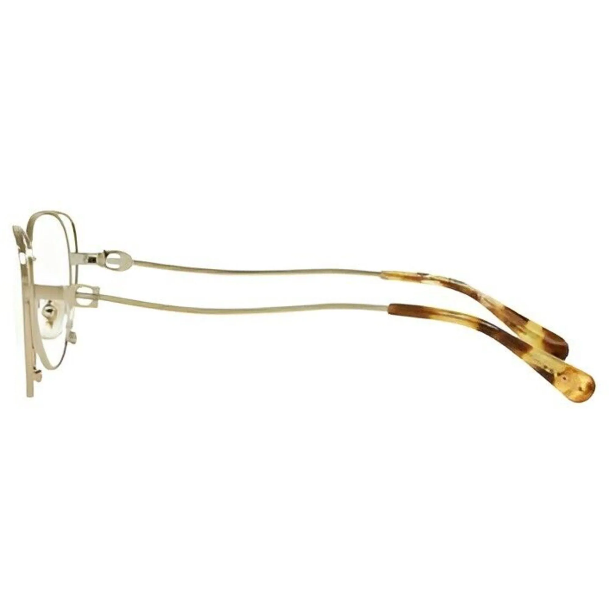 Coach Women's Eyeglasses - Light Gold Cat Eye Full Rim Frame | COACH 0HC5095 9005