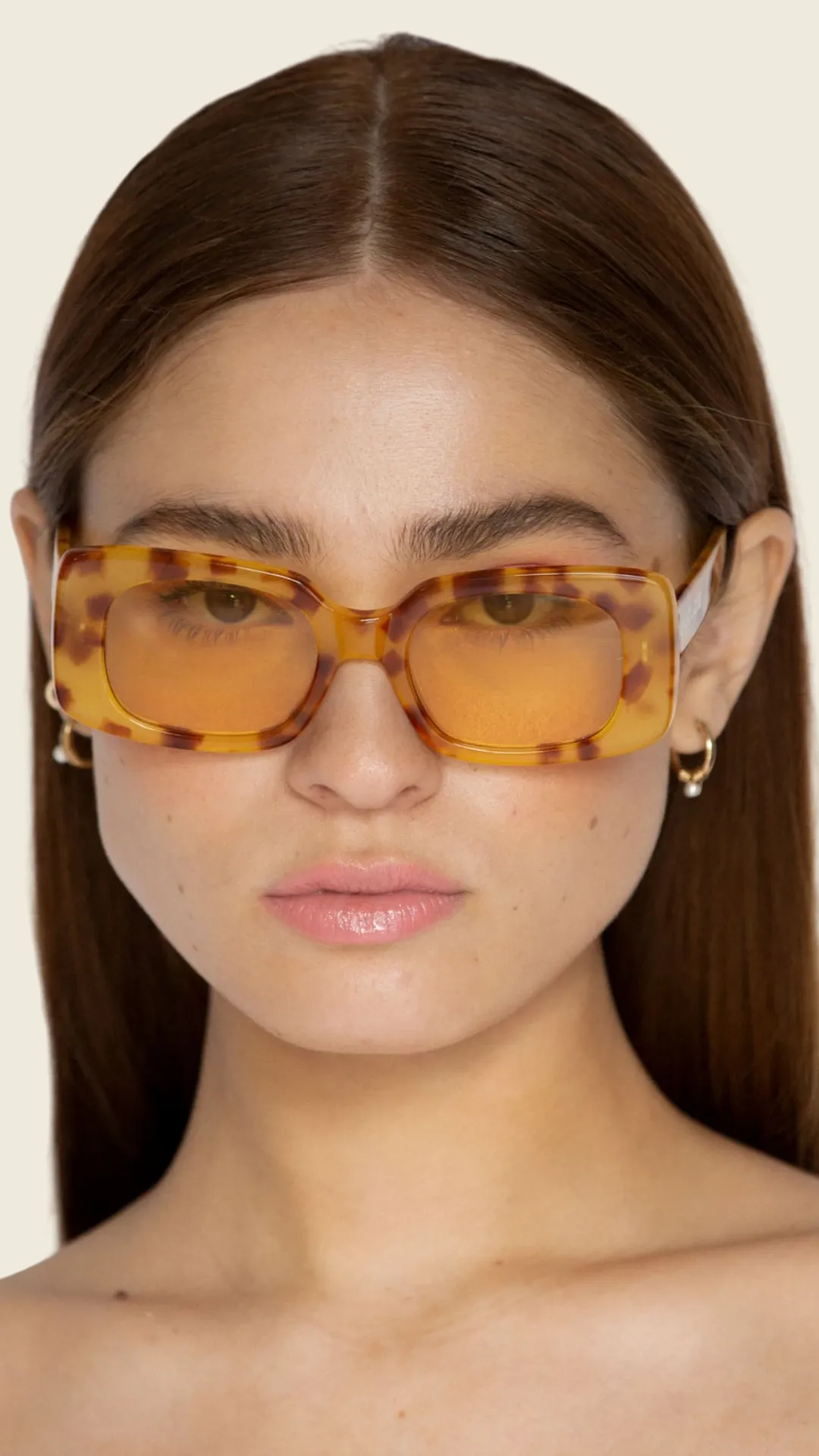 Coco Sunglasses in Creme Brulee