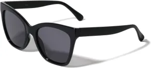 Color Mirror Crystal Classic Frame Cat Eye Sunglasses