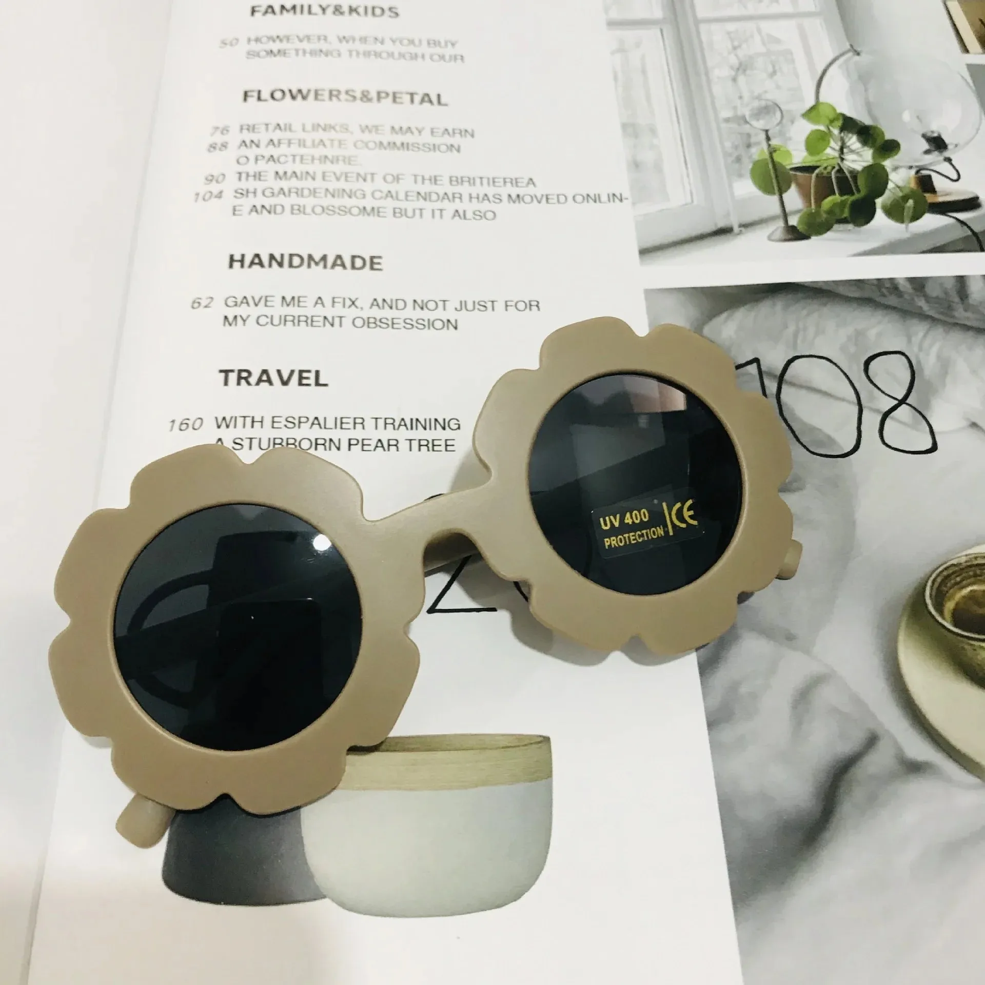 Color Series Daisy Sunglasses: UV400 Protection