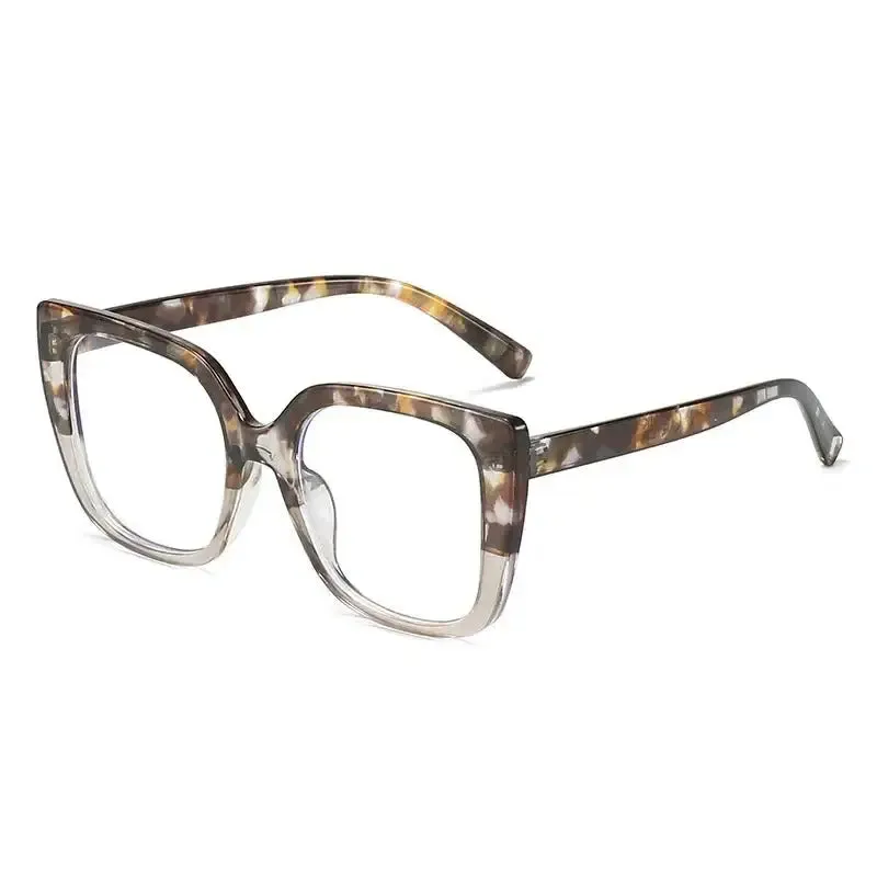 Colorful Square Anti-Glare Eyeglasses Frames