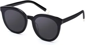 COLOSSEIN Oversized Sunglasses Womens Men, Anti-Blue Ray Nylon Lens UV400 protect