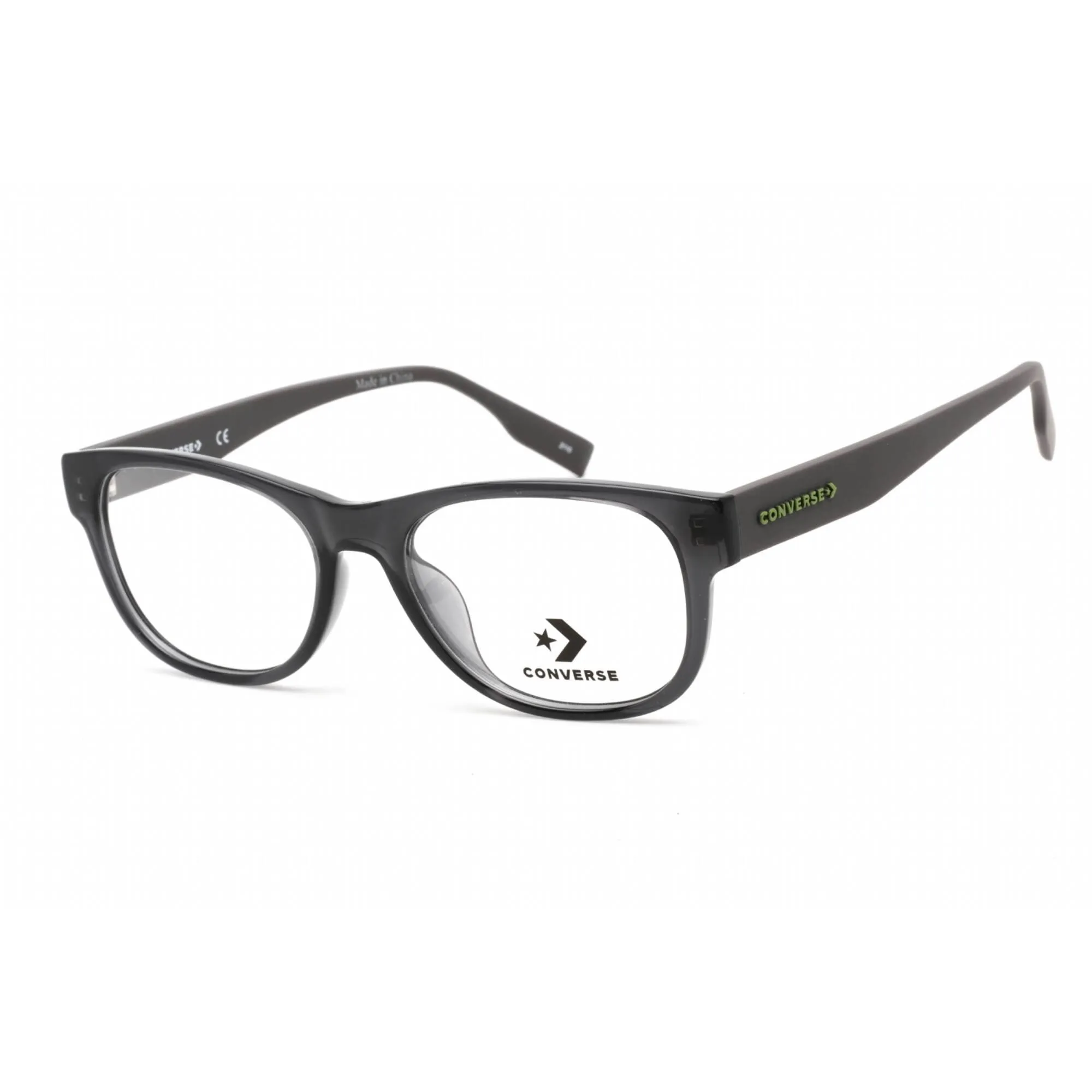 Converse Men's Eyeglasses - Crystal Storm Wind Plastic Rectangular Frame | CV5051 015