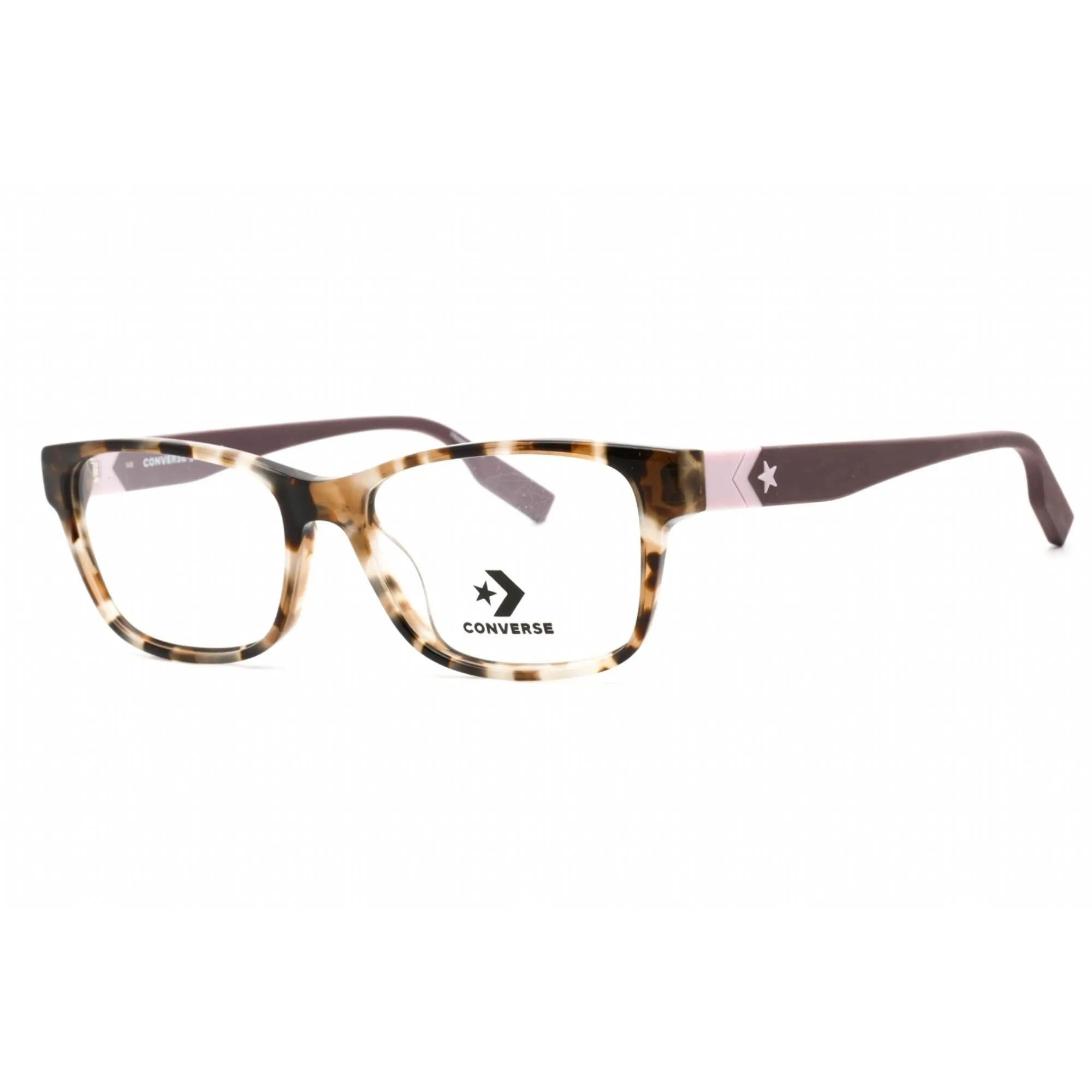 Converse Unisex Eyeglasses - Full Rim Brown Havana Rectangular Plastic | CV5034 241