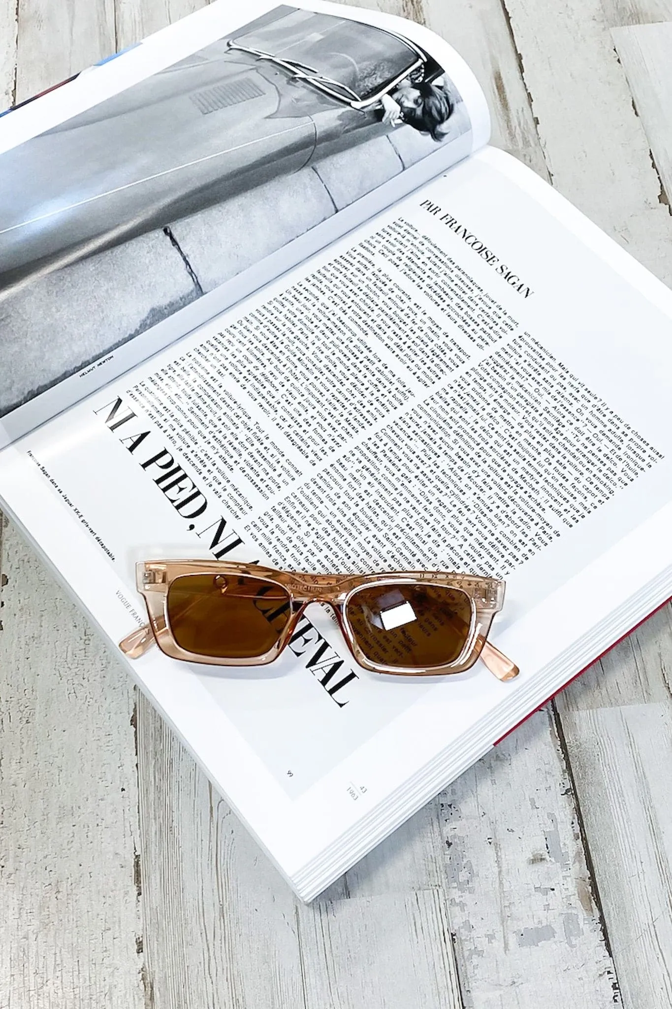 Cool Cutie Classic Acetate Tinted Sunglasses - FINAL SALE
