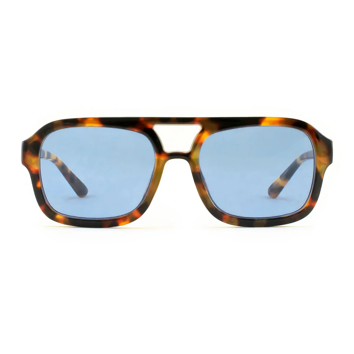 Corsa - Demi Brown - Blue Retro Lens