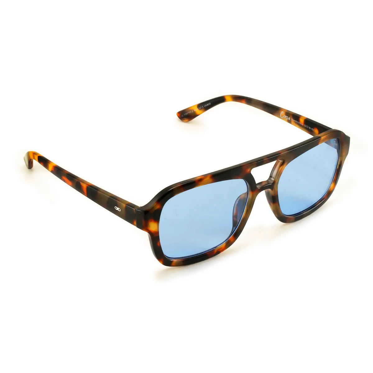 Corsa - Demi Brown - Blue Retro Lens
