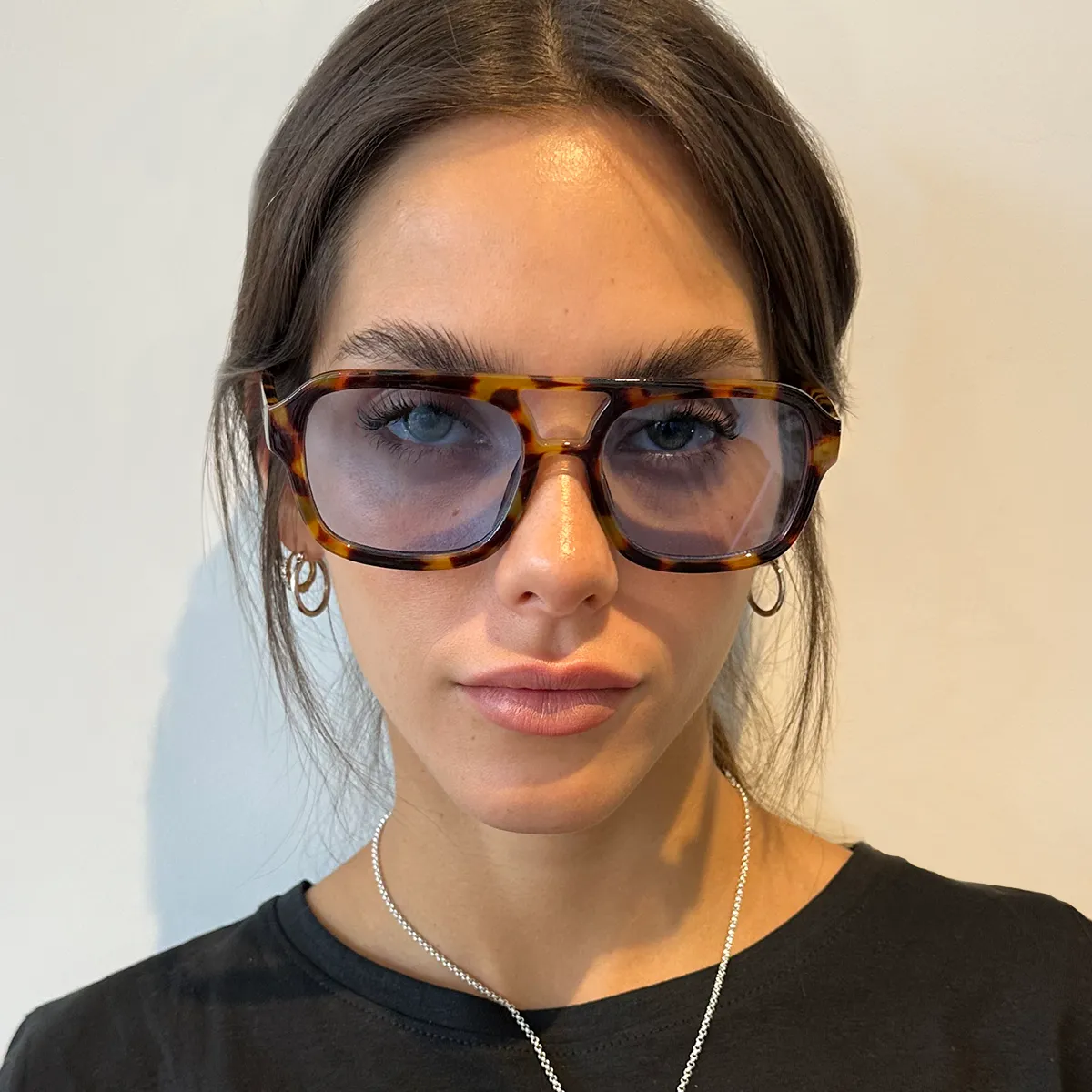 Corsa - Demi Brown - Blue Retro Lens