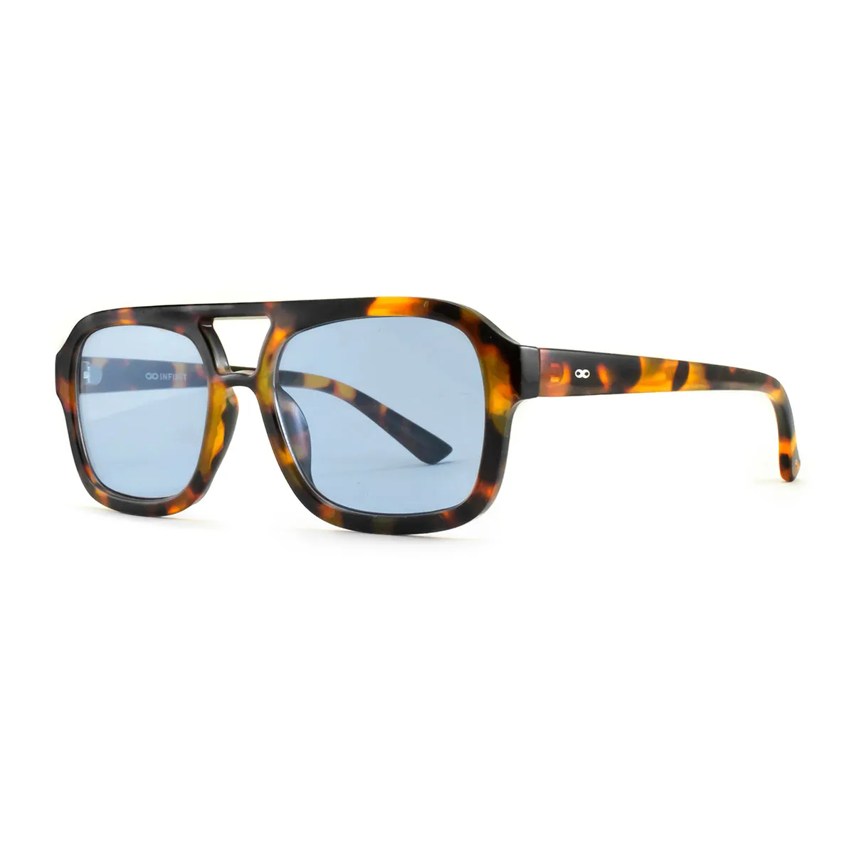 Corsa - Demi Brown - Blue Retro Lens