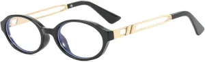 COTIA Fashion Oval Sunglasses for Women Men Vintage Punk Round Metal Frame Sun Glasses Retro Shades Eyewear