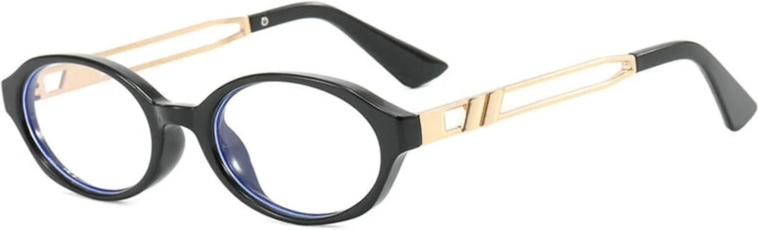 COTIA Fashion Oval Sunglasses for Women Men Vintage Punk Round Metal Frame Sun Glasses Retro Shades Eyewear