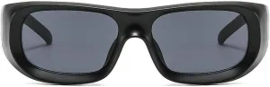 COTIA Square Sunglasses for Men Women Y2K Personality Fashion Punk Futuristic Sports Style Sun Glasses Eyewear W37