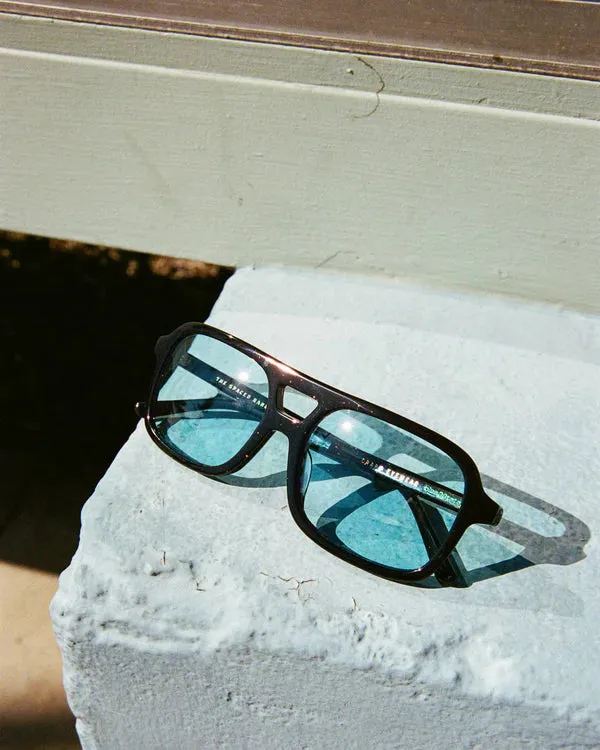 Crap Eyewear - The Spaced Ranger (Black Moondust Bio / Blue Tint)
