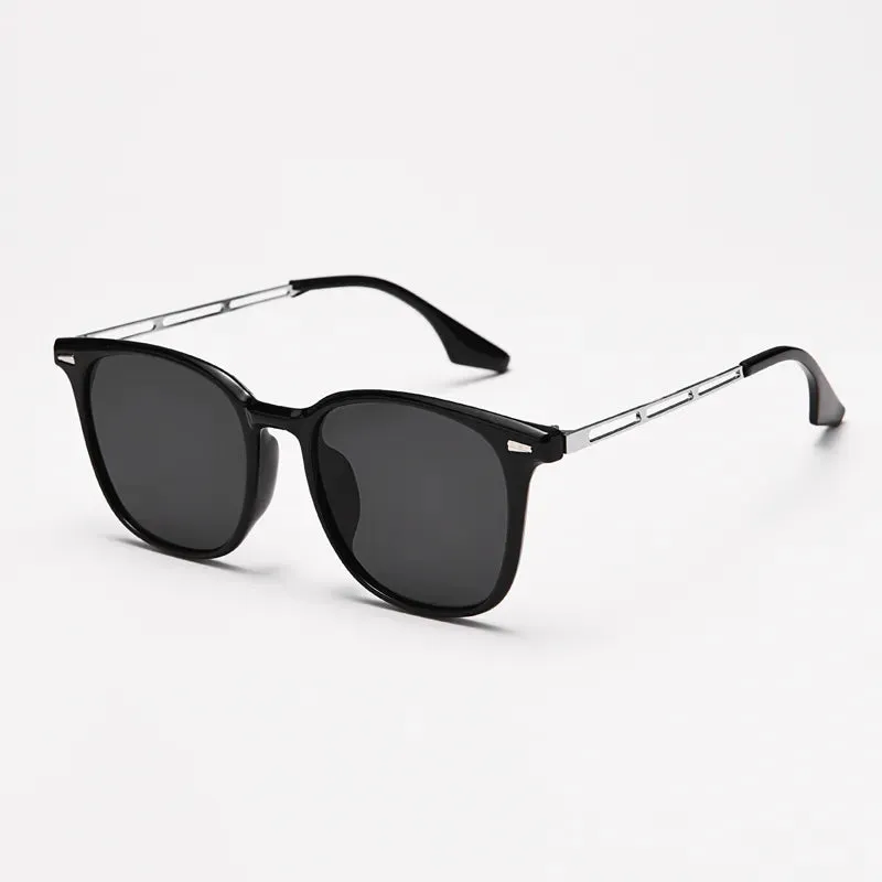 Cycling Retro Cat Eye Sunglasses Men Women Brand Designer Metal Sun Glasses Male Black Vintage Fashion UV400