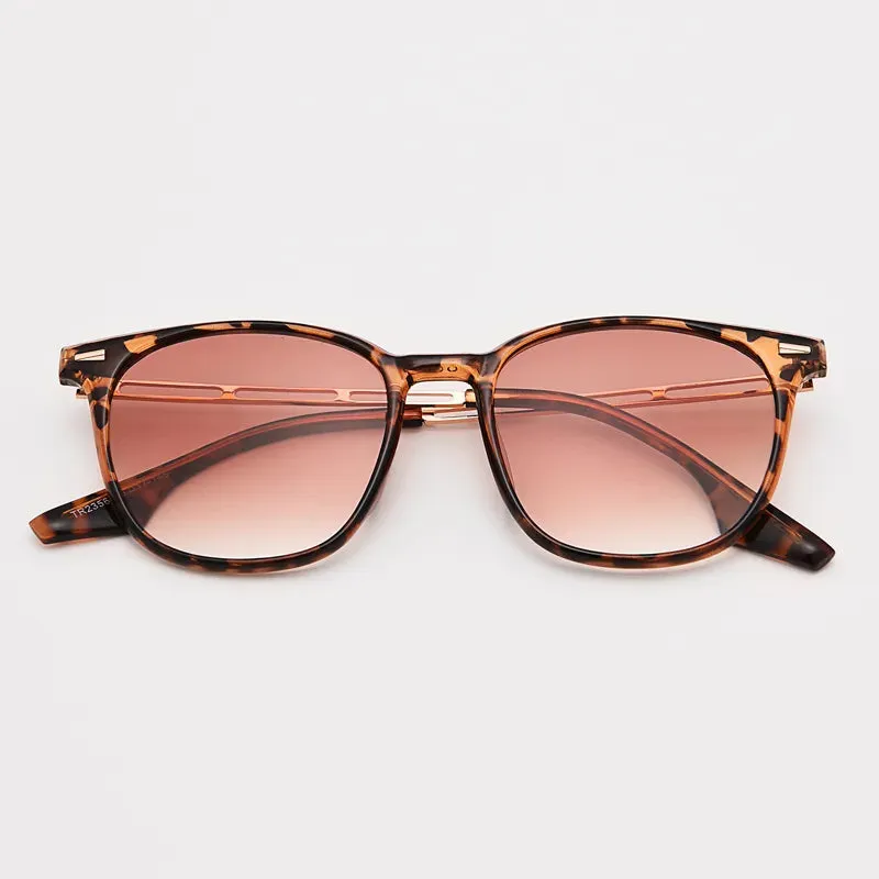 Cycling Retro Cat Eye Sunglasses Men Women Brand Designer Metal Sun Glasses Male Black Vintage Fashion UV400
