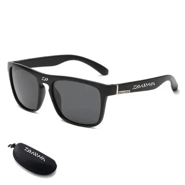 DAIWA Fishing Glasses "Classic" Polarized Sunglasses With Case
