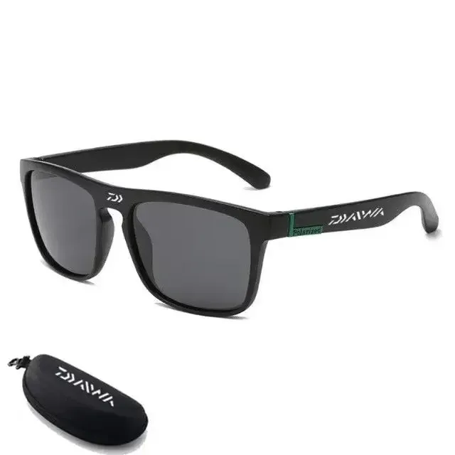 DAIWA Fishing Glasses "Classic" Polarized Sunglasses With Case