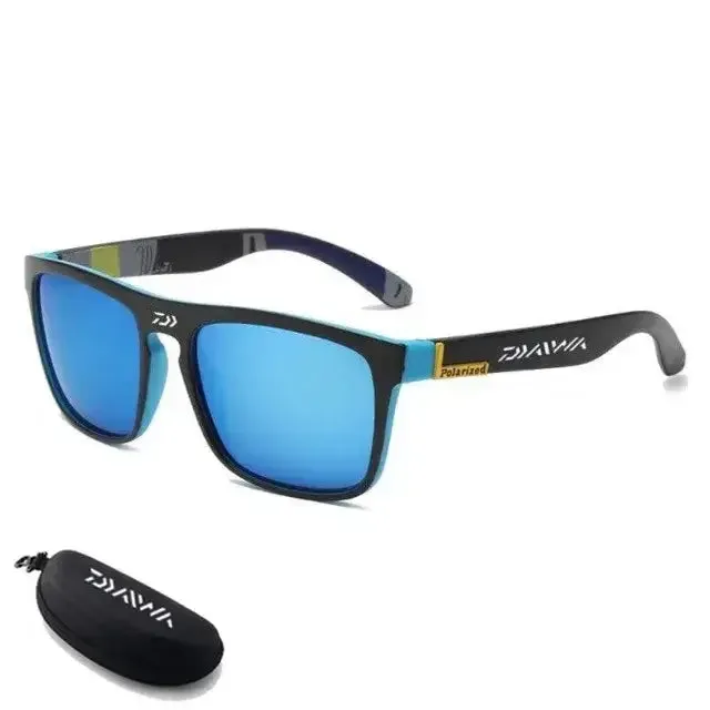 DAIWA Fishing Glasses "Classic" Polarized Sunglasses With Case