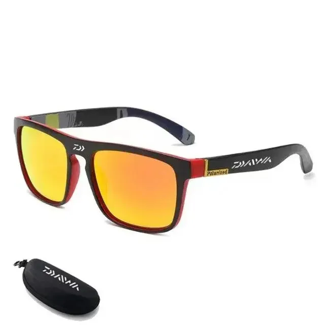 DAIWA Fishing Glasses "Classic" Polarized Sunglasses With Case