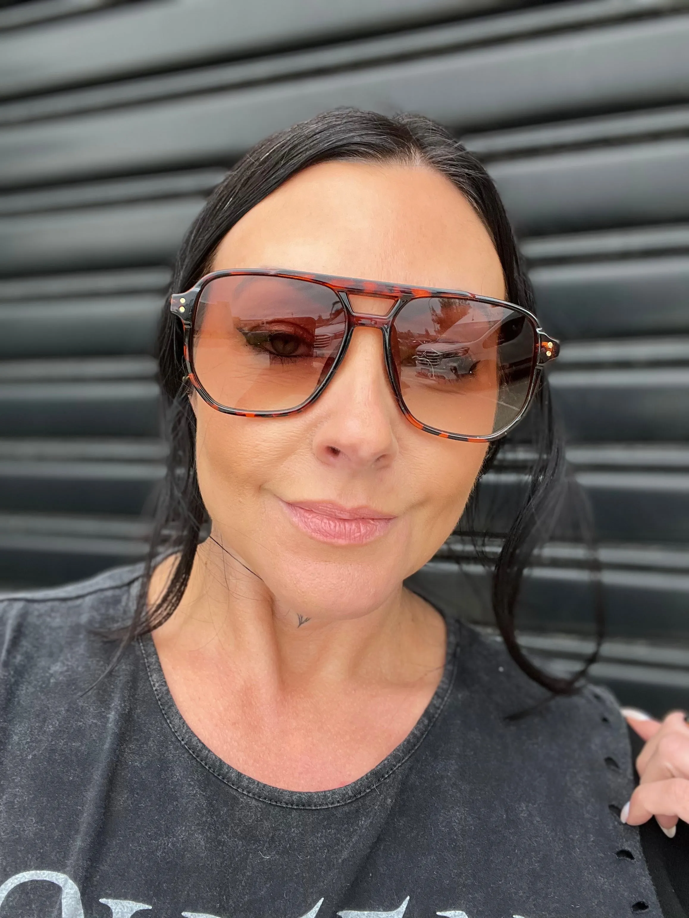 Dallas Aviator Sunglasses - Brown