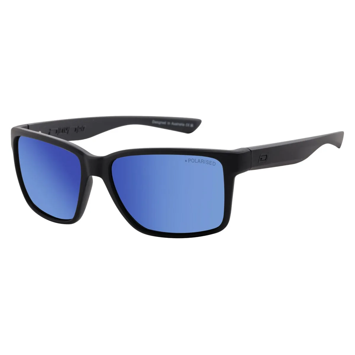 DD Yolo - Satin Black/Ice Blue Mirror Polarised