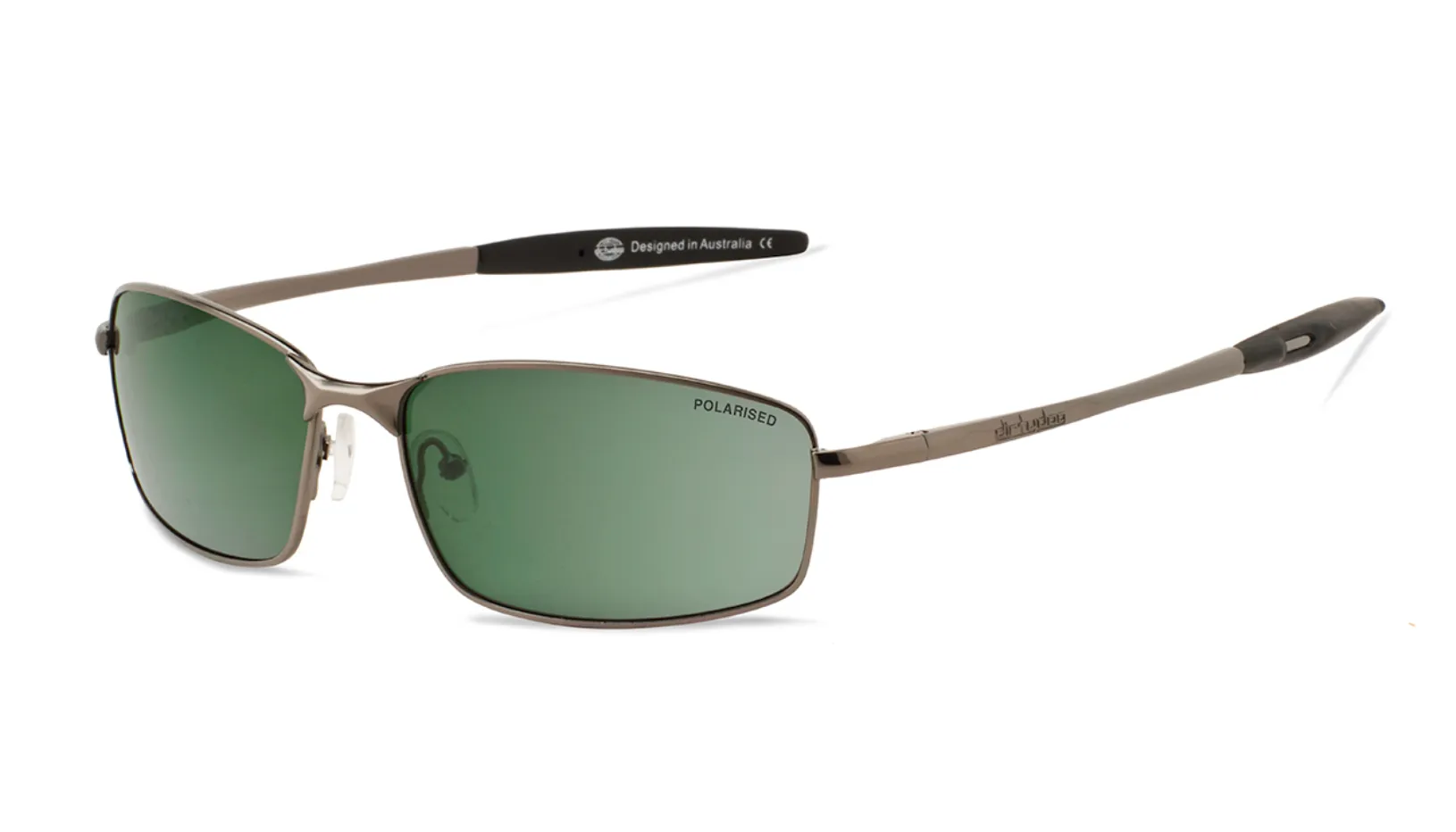 Dirty Dog - Green Polarised  - Gunmetal-53100