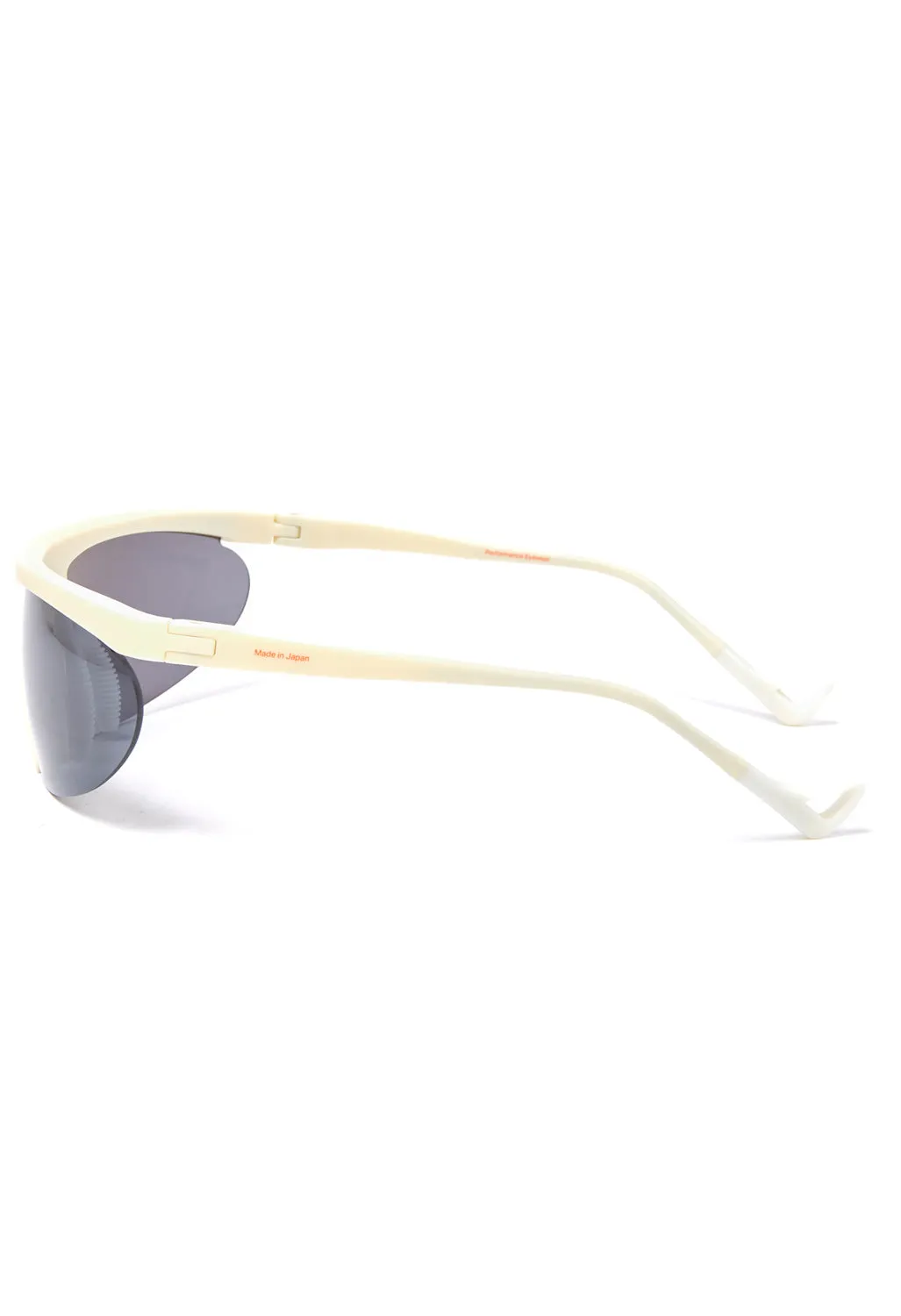 District Vision Koharu Eclipse Sunglasses - Limestone / D  Onyx Mirror