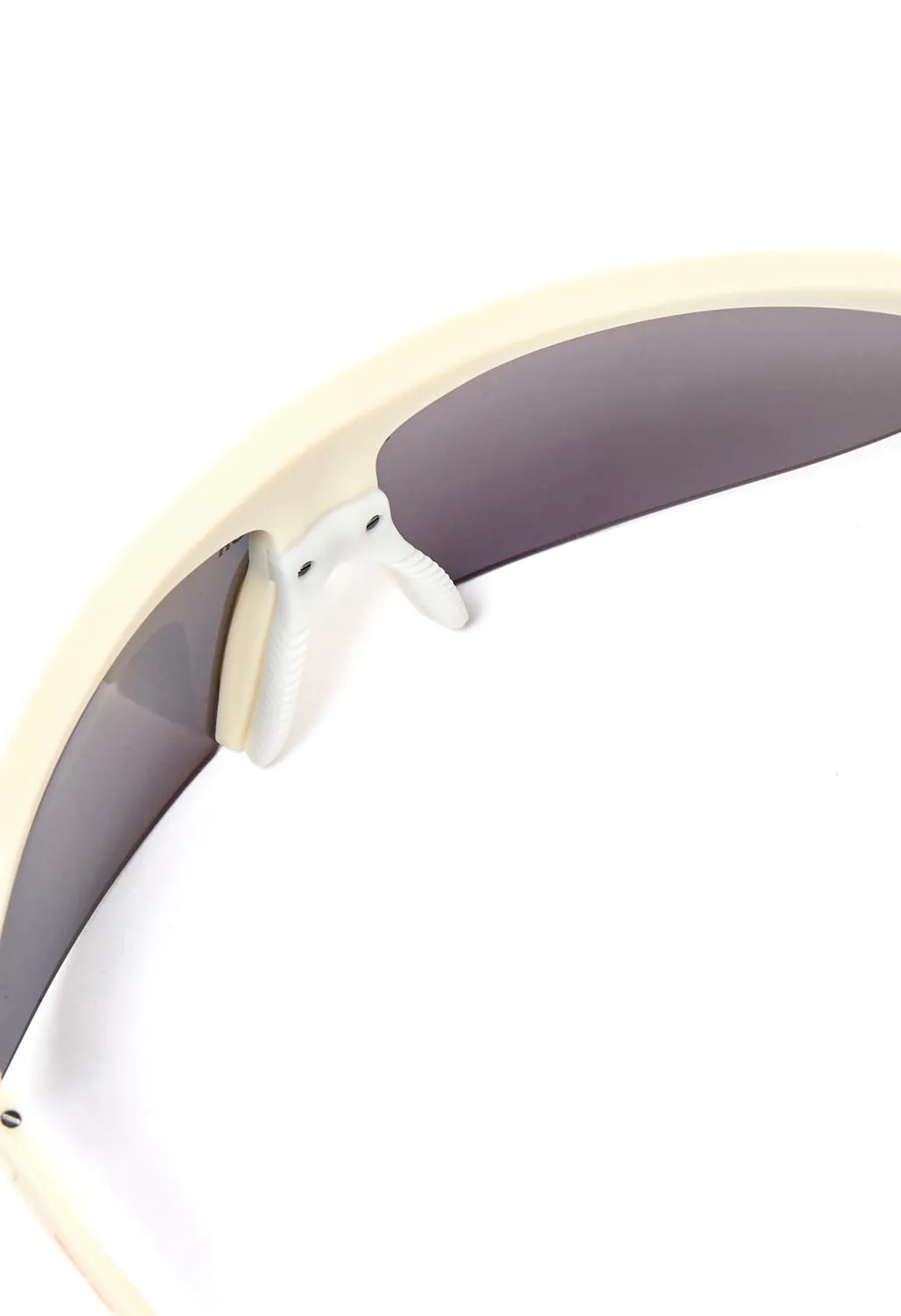 District Vision Koharu Eclipse Sunglasses - Limestone / D  Onyx Mirror