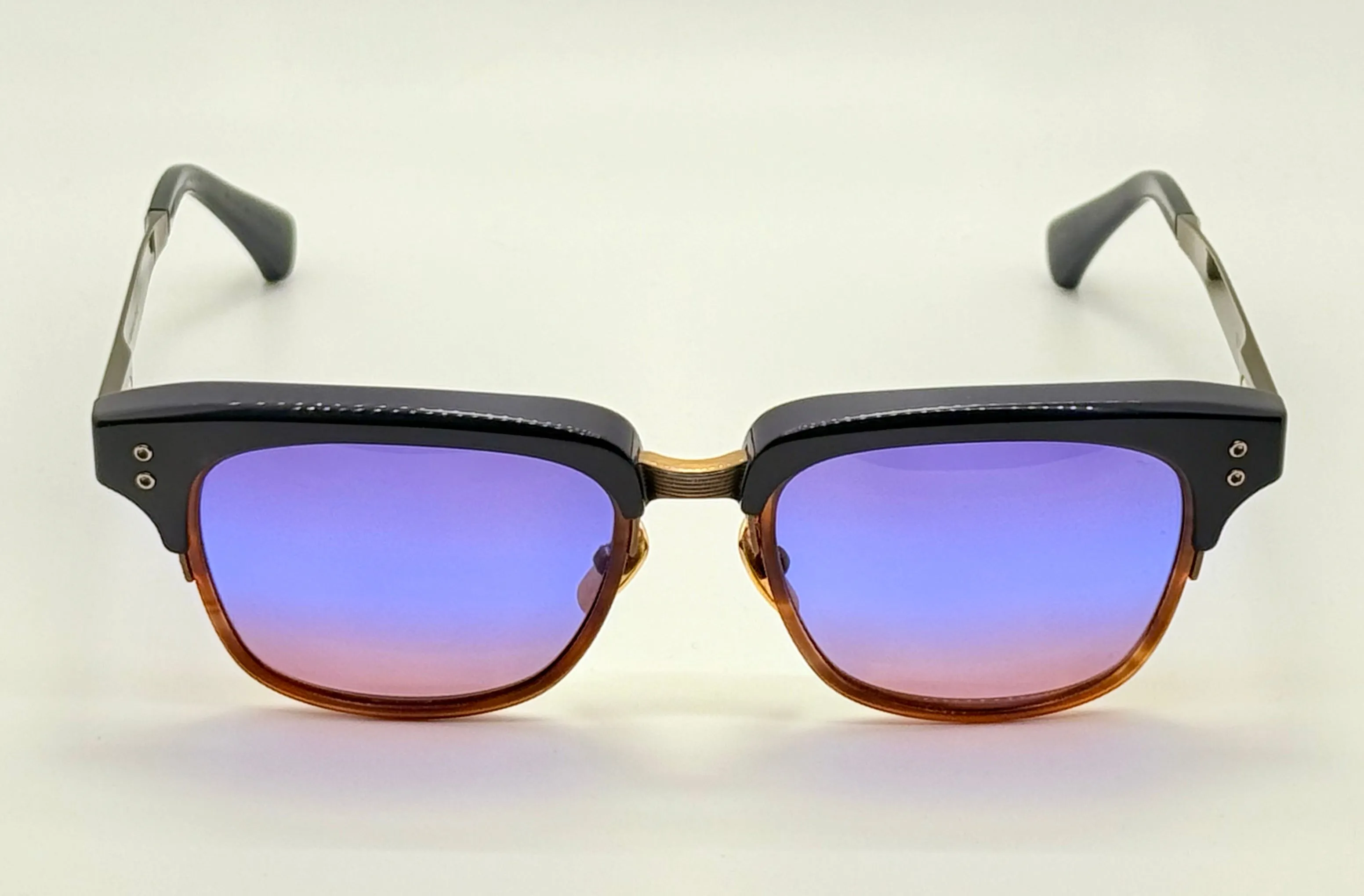 DITA Statesman Five with Custom Tri-Gradient Grey/Blue/Brown Berko’s Designs Lenses - ONE OF A KIND