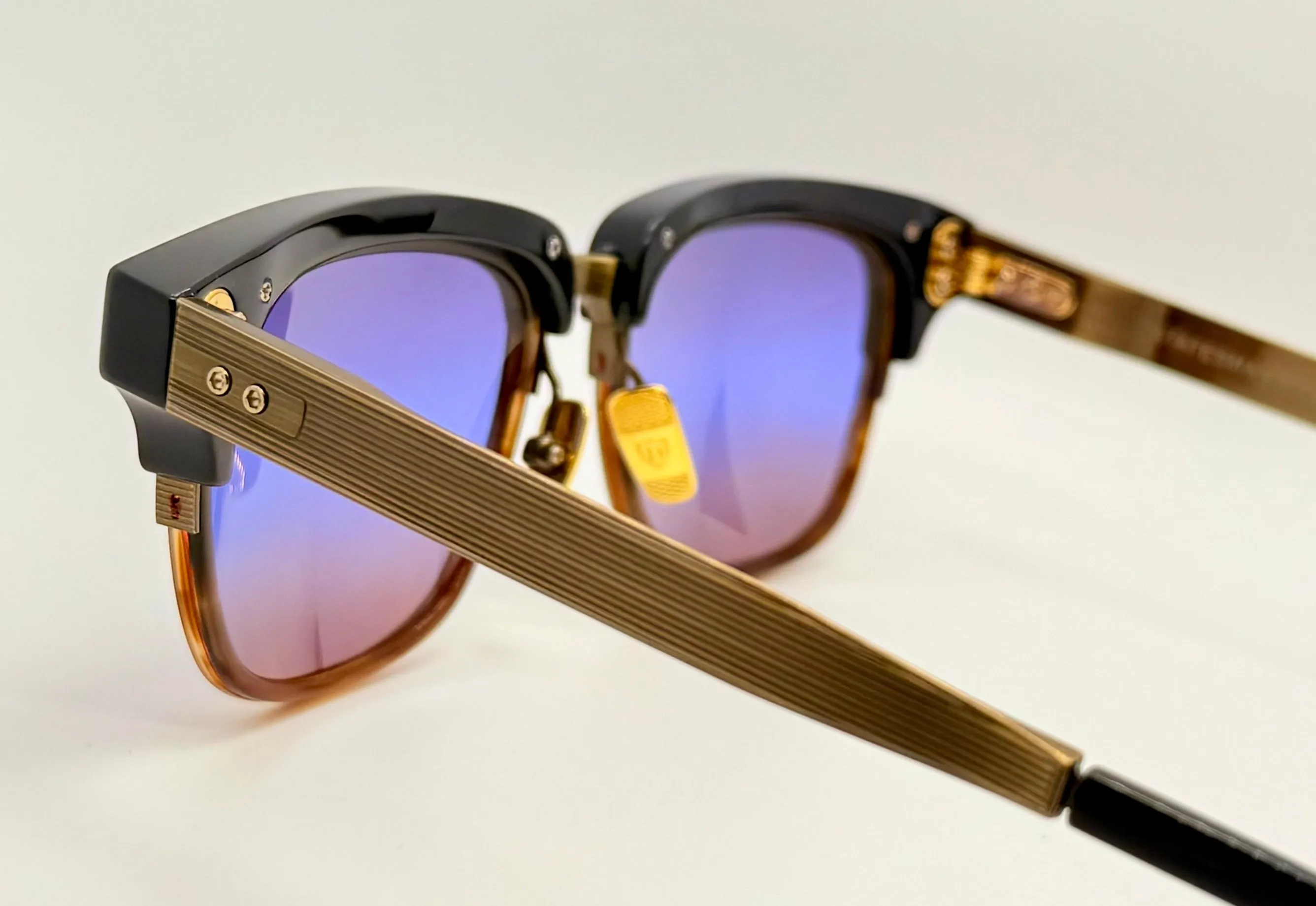 DITA Statesman Five with Custom Tri-Gradient Grey/Blue/Brown Berko’s Designs Lenses - ONE OF A KIND