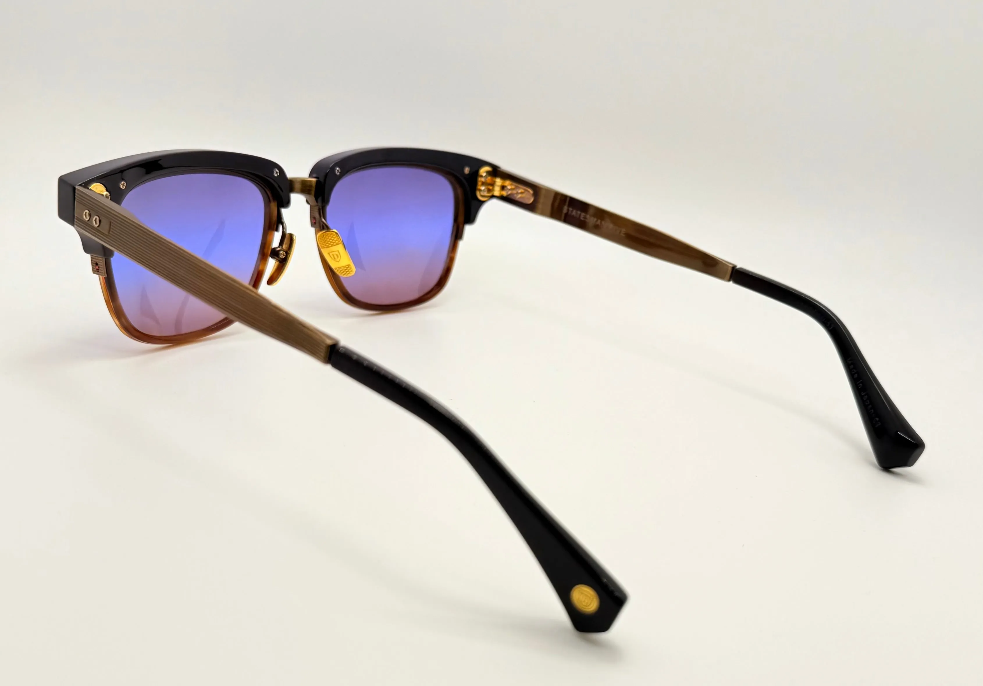DITA Statesman Five with Custom Tri-Gradient Grey/Blue/Brown Berko’s Designs Lenses - ONE OF A KIND