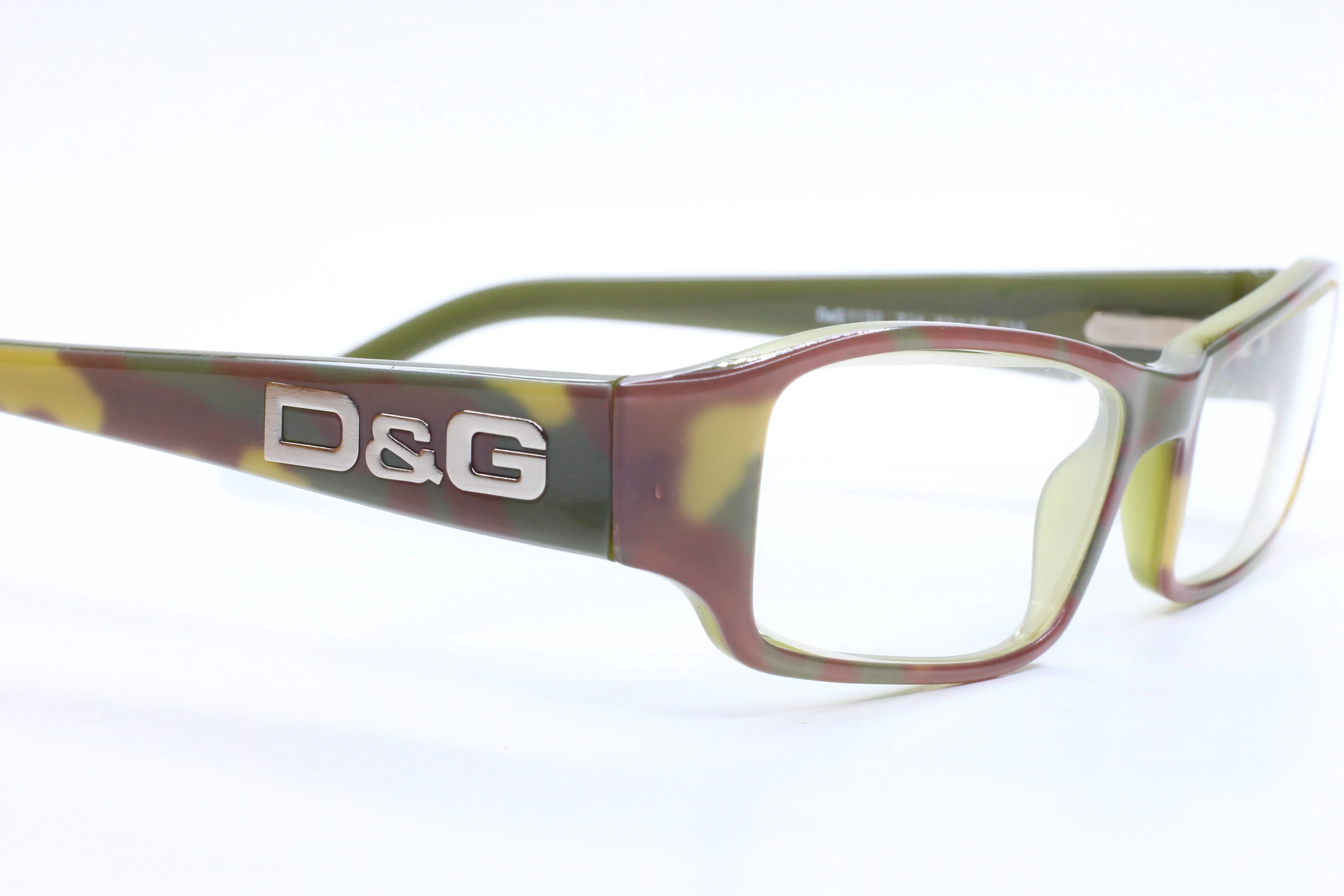 Dolce & Gabbana DG1132 724 Camouflage Acetate Designer Eyeglasses