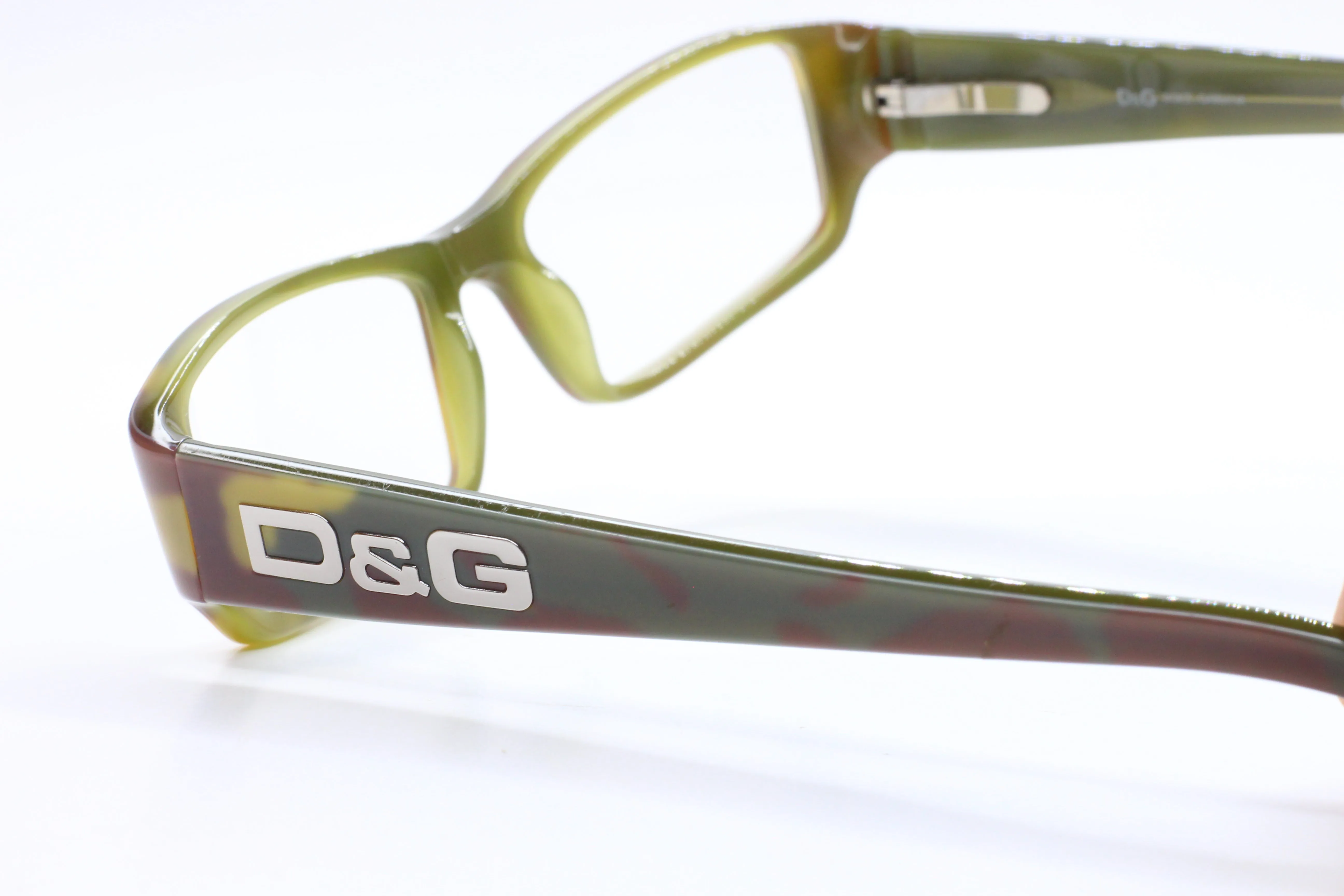 Dolce & Gabbana DG1132 724 Camouflage Acetate Designer Eyeglasses