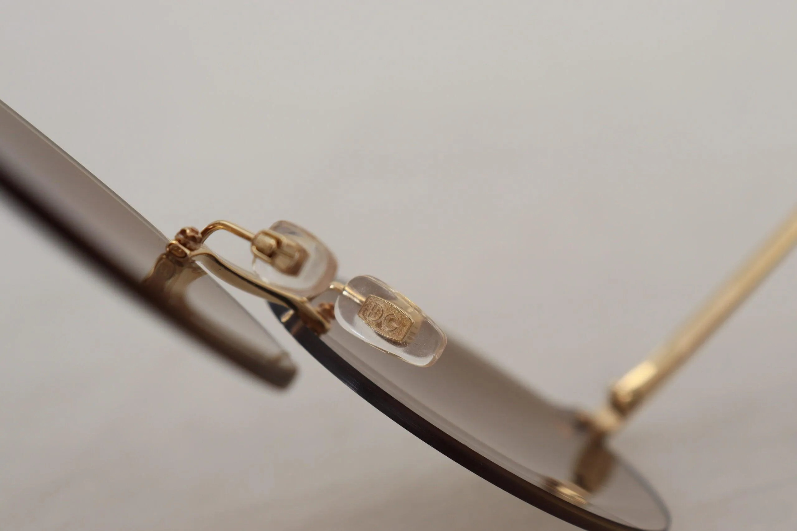Dolce & Gabbana Gold DG2228 Women Round Gradient Lenses Sunglasses