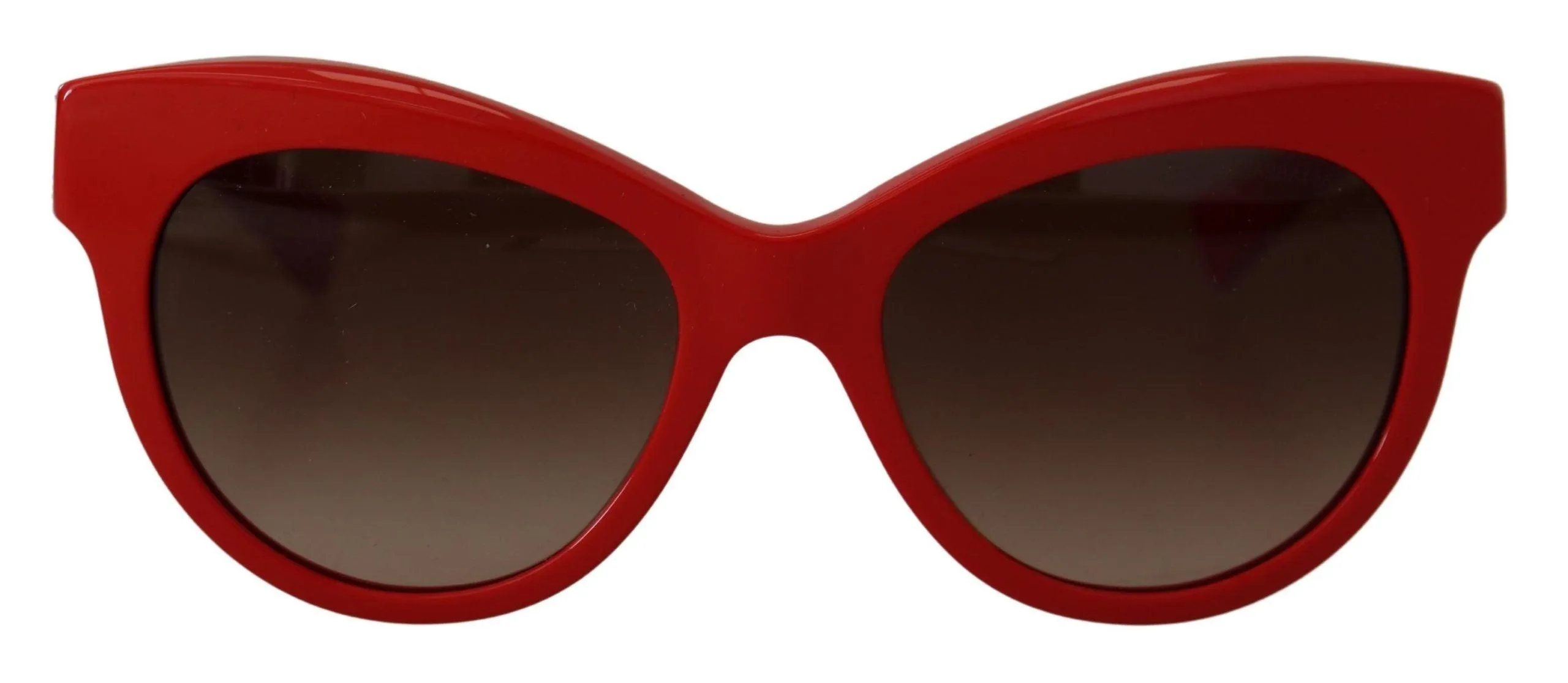 Dolce & Gabbana Red Cat Eye Lens Floral Arm Shades DG4215 Sunglasses