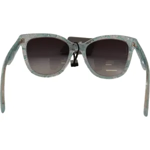 Dolce & Gabbana Sicilian Lace Crystal Acetate Sunglasses