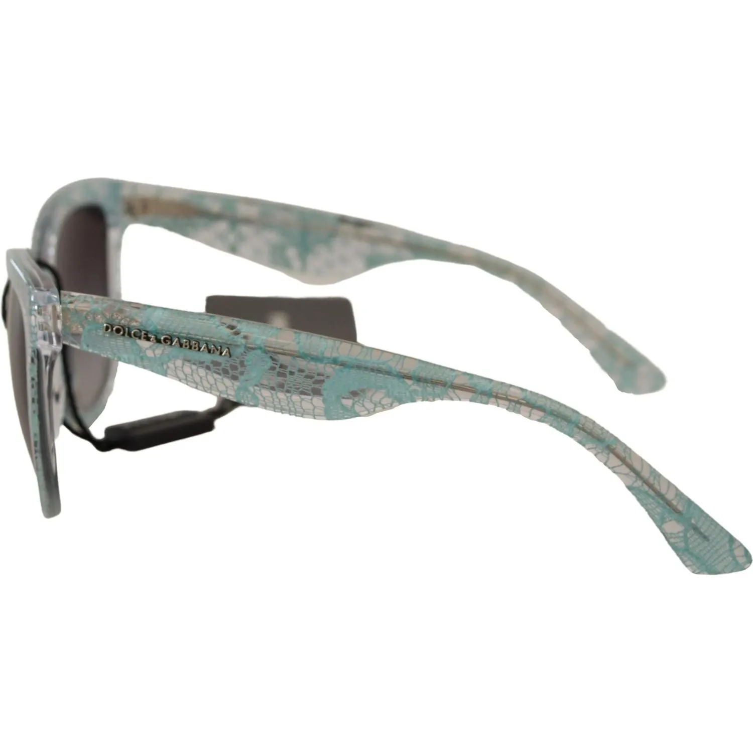 Dolce & Gabbana Sicilian Lace Crystal Acetate Sunglasses