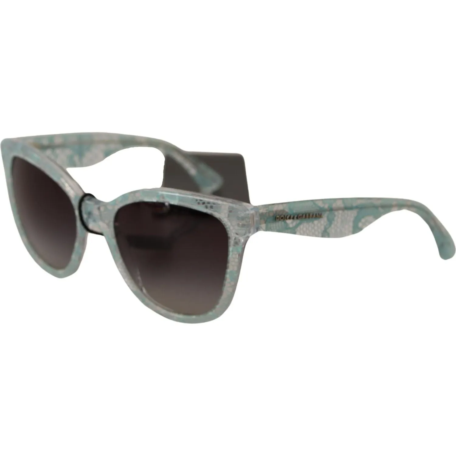 Dolce & Gabbana Sicilian Lace Crystal Acetate Sunglasses