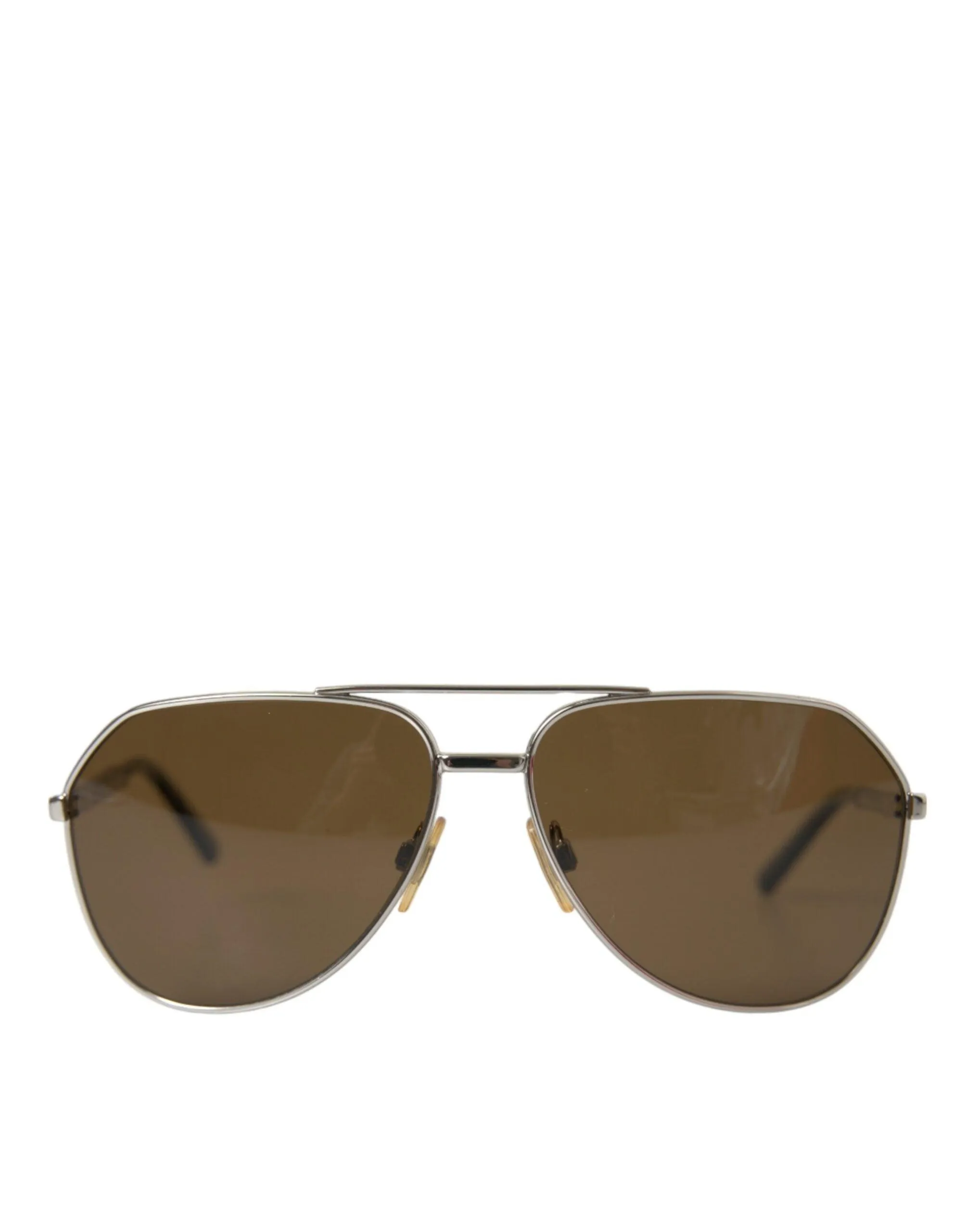 Dolce & Gabbana Silver Trim Full Rim Men's Sunglasses